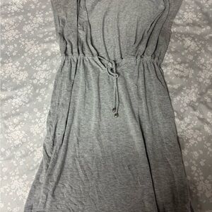 Merona Gray Strapless Dress